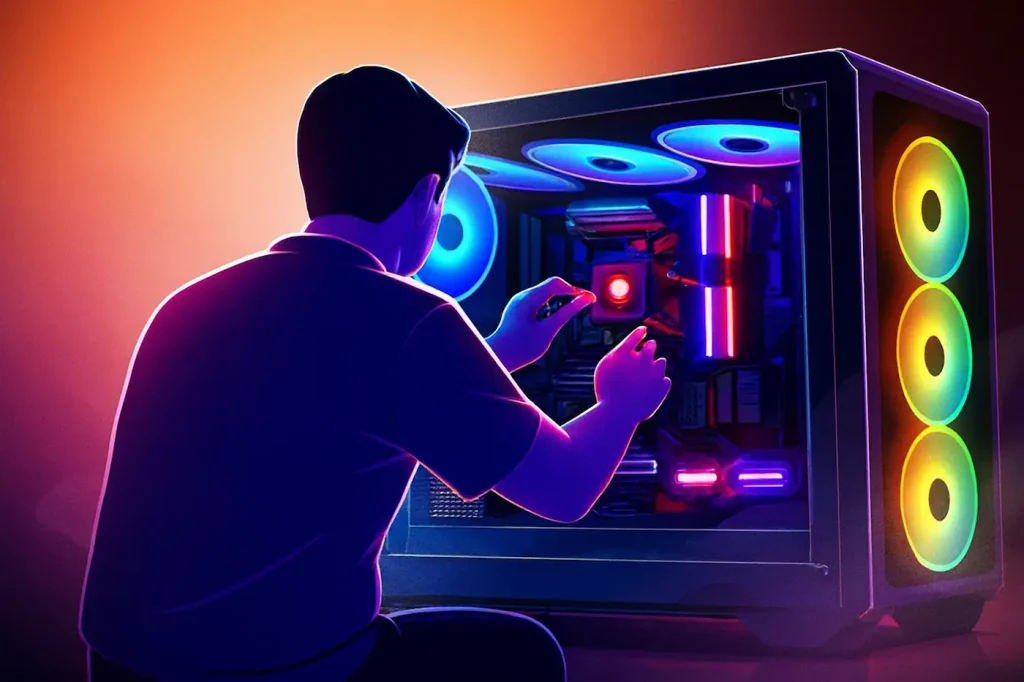 build your own pc . PC Technician