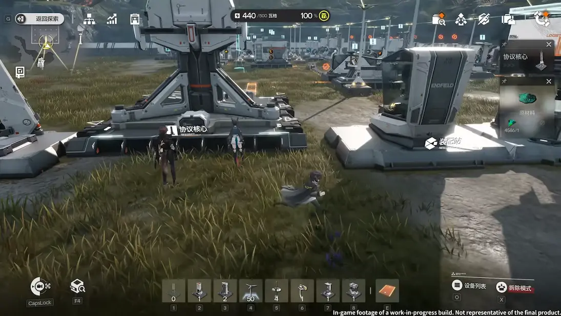 Arknights: Endfield running at 1080p on a budget PC build with RTX 4060